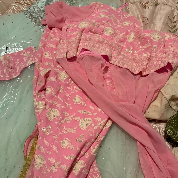 Pink Indian style dress - Picture 1 of 1